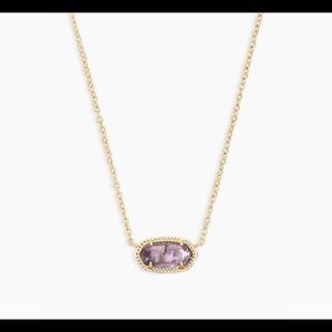 Kendra Scott | Elisa Gold Necklace in amethyst